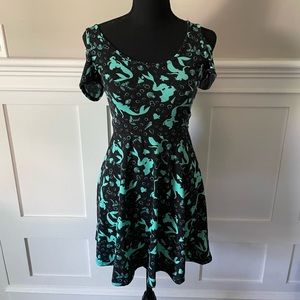 Disney The Little Mermaid off the shoulder dress
